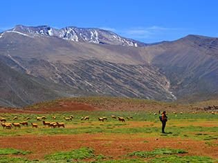 Valley of Ait bouguemez morocco tour