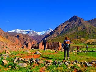 Valley of Ait bouguemez morocco tour