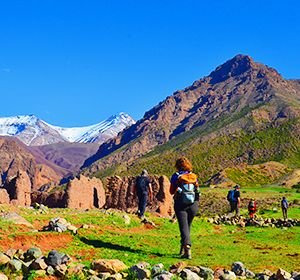 Trekking valle di ait bouguemez marocco